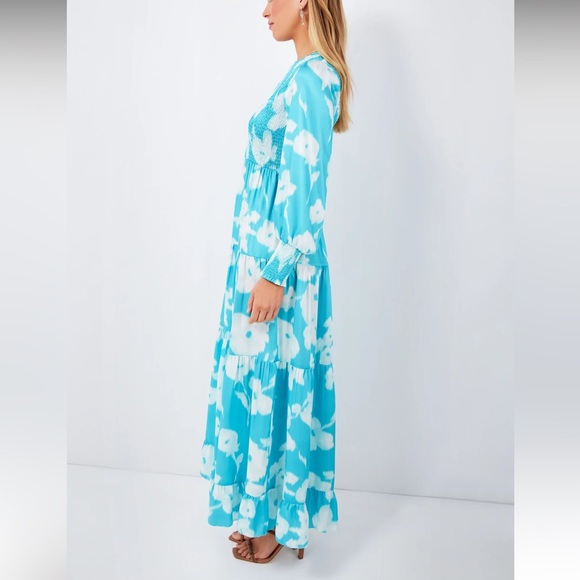 Turquoise Watercolor Floral Libby Dress
TUCKERNUCK - Picture 3 of 11